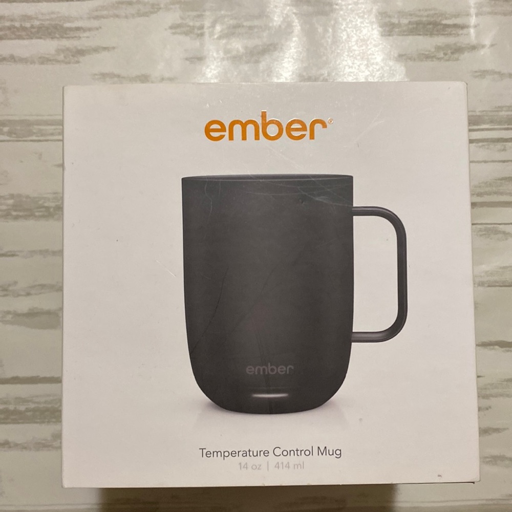 Black Ember Temperature Control Mug